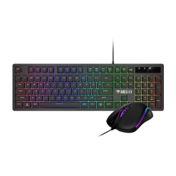 Alternative view of Gamdias Ares E3 RGB 2-in-1 Gaming Combo – Membrane Keyboard, 6-Key Rollover, 3600 DPI Optical Sensor, Ergonomic Design, 6 Programmable Buttons (Model ARES-E3-2-IN-1-COMBO)