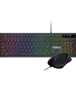 Alternative view of Gamdias Ares E3 RGB 2-in-1 Gaming Combo – Membrane Keyboard, 6-Key Rollover, 3600 DPI Optical Sensor, Ergonomic Design, 6 Programmable Buttons (Model ARES-E3-2-IN-1-COMBO)