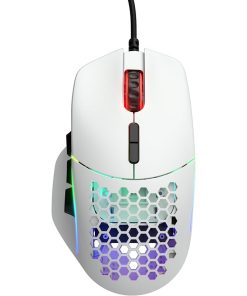 Glorious Model I Wired Gaming Mouse Matte White flexible cable