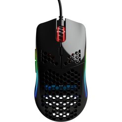 Glorious Glossy Black Gaming Mouse with Pixart 3360 Sensor