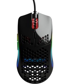 Glorious Glossy Black Gaming Mouse with Pixart 3360 Sensor