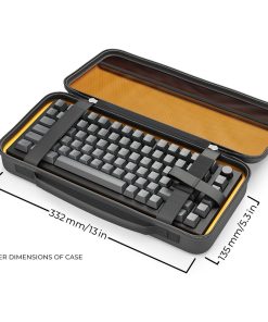 Alternative view of Glorious Keyboard Carrying Case – For GMMK Pro and 75% Keyboards, Oxford Exterior, Low Profile Carrying Handle, Keyboard Pull Out Strap, Interior Mesh Pocket, EVA Foam Molded Case | GLO-ACC-KBCASE