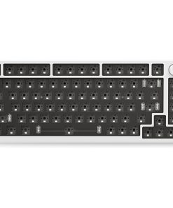 Alternative view of Glorious GMMK PRO 75% Alternative Top Frame – Personalize Your Pro, White | GLO-ACC-P75-TF-EW