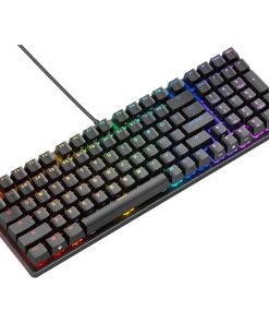 Glorious GMMK2 Pre-Built Edition Full Size Wired Keyboard – 96% Modular Mechanical, ANSI US Layout, 99 Keys, ABS Doubleshot Keycaps, Tray Mount, Black | GLO-GMMK2-96-FOX-B