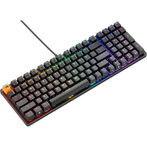 Glorious GMMK2 Pre-Built Edition Full Size Wired Keyboard – 96% Modular Mechanical, ANSI US Layout, 99 Keys, ABS Doubleshot Keycaps, Tray Mount, Black | GLO-GMMK2-96-FOX-B