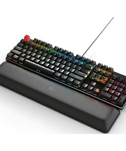 Alternative view of Glorious Modular Mechanical Gaming Keyboard (Pre-Built) – RGB LED, Brown Switches, Raised Keys, Minimalist Design, 104 Key Standard QWERTY, Black | GMMK-BRN-V2