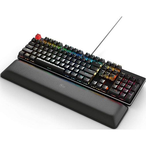 Glorious Modular Mechanical Gaming Keyboard (Pre-Built) – RGB LED, Brown Switches, Raised Keys, Minimalist Design, 104 Key Standard QWERTY, Black | GMMK-BRN-V2 - Image 2