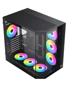 Xigmatek Cubi II Gaming Case with ARGB Fans
