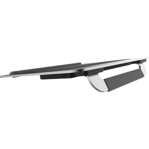 Cooler Master Notepal U150R Notebook Cooler – Dual 80mm Fans, Ultra-Slim Aluminum Design, Enhanced Airflow, Ergonomic Comfort, Silver | R9-U150R-16FK-R1 - Image 2
