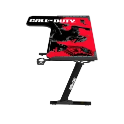 Gaming Desk with RGB Lighting and Gamepad Holder