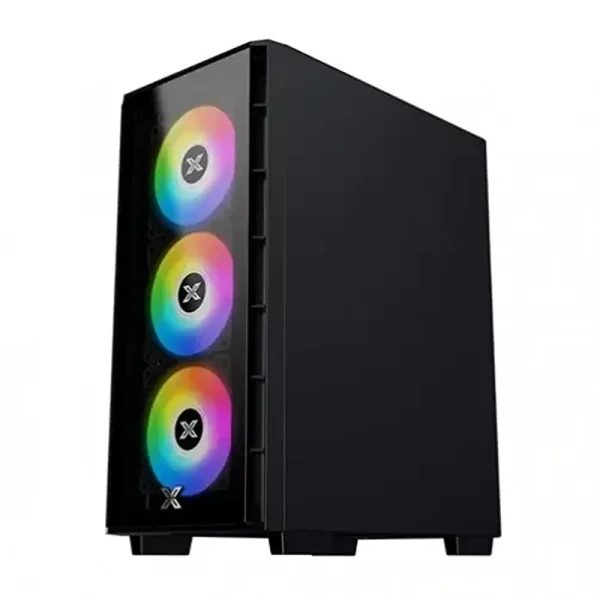 Xigmatek EN49684 Elite One Computer Cabinet – Supports up to ATX/M-ATX/Mini-ITX Motherboard, Black - Image 2