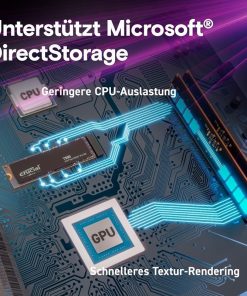 Crucial T500 1TB Gen4 NVMe M.2 internal SSD for gaming and editing