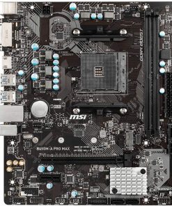 MSI B450M-A PRO MAX II with M.2 and SATA 6Gbps Storage