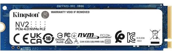 Kingston NV2 1TB NVMe Gen4 SSD