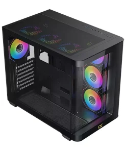 Xigmatek Pano Black PC Case with Tempered Glass