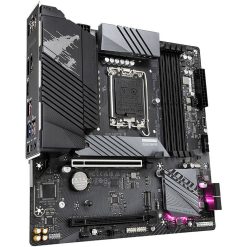 GIGABYTE B760M AORUS ELITE Micro ATX with PCIe x16 and SATA