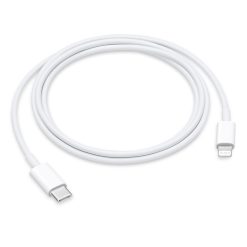 Alternative view of Data Cable - USB Type-C to Lightning, White, 1 Meter