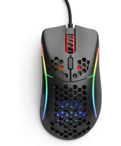 Glorious Model D Black Mice with RGB lighting