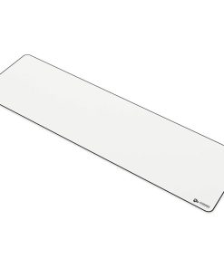 Alternative view of Glorious PC Racing Game GW-E White Mousepad - Extra Large, High Performance, Stitched Edges