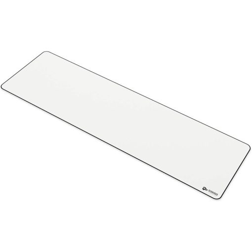 Glorious PC Racing Game GW-E White Mousepad - Extra Large, High Performance, Stitched Edges - Image 2