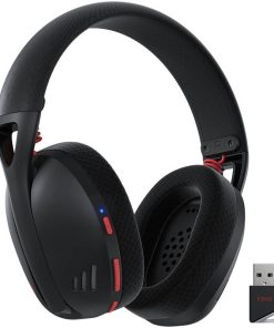 Redragon IRE PRO H848 BT Wireless Gaming Headset, Lightweight, 7.1 Surround Sound, 40MM Drivers, Detachable Microphone, Multi-Platform for PC, PS5/4/3, Switch, Mobile