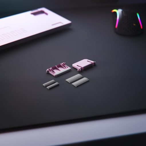 Glorious GMMK2 Replacement Kit - Pink | USB-C Cable, Rubber Feet, Flip Out Feet for Enhanced Keyboard Performance (GLO-GMMK2-KIT-P-REP) - Image 2