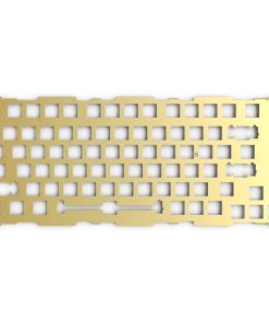 Alternative view of GLORIOUS Brass Switch Plate for GMMK Pro - Replacement Switch Plate for GMMK Pro Keyboard (ANSI, Brass)