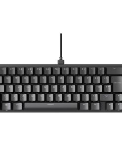 Alternative view of Glorious GMMK V2 Pre-Built Modular Mechanical Keyboard – ABS Doubleshot Keycaps, 65% Layout, 67 Keys, Fox Linear Switch, USB-C Interface, 5-Pin Hotswap Support, Black | GLO-GMMK2-65-FOX-B