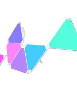 Alternative view of Lifesmart Cololight Triangle Light Kit – Screen-Sync Lighting, Wi-Fi 2.4GHz Connectivity, 16 Million Colors, USB Type-A Interface, 6 Panels Kit, Customizable Lighting Effects, Home Decor Enhancement | LS165A6