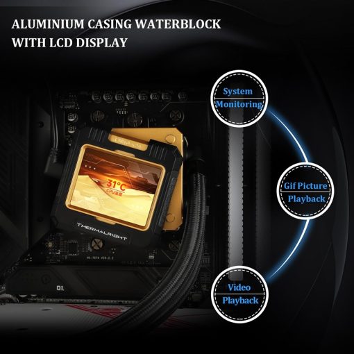 Triple Fan 360mm AIO CPU Water Cooler – Thermalright FW360