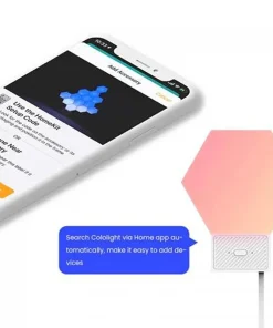 Alternative view of LifeSmart ColoLight Plus – WiFi Smart LED Light Kit, 7 Blocks & Base, 16 Million Colors, Apple/Siri/Alexa/Google Assistant Compatible, Music Sync, Customizable Lighting, Energy Saving | CL-LS167