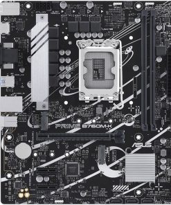 ASUS B760M-K LGA 1700 DDR5 Motherboard with 2.5Gb Ethernet and M.2