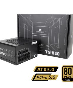 Alternative view of Thermalright 850W Gold Modular Power Supply TR-TG850 with ATX 3.0 Standards, PCI 5.0 Support, 12-Pin GPU Connector, 80Plus Gold Certification, and 120mm Cooling Fan for Enhanced Performance