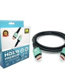 Alternative view of HDMI 2.1 Cable - 3 Meter High-Speed HDMI Cable for Ultra HD 4K/8K Video, 48Gbps, HDR Support