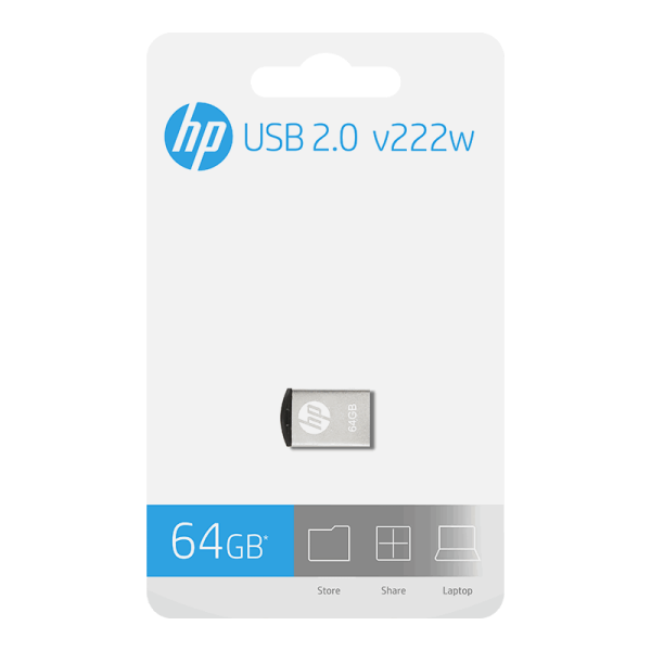 HP v222w - High-Performance USB 2.0 Flash Drive, Compact and Portable Data Storage Solution - Image 2