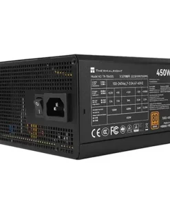 Thermalright 450W TB450S Power Supply with 80Plus Bronze Certification, 100-240V Voltage Support, 1 Fan, 5 SATA Ports, and 8-Pin CPU Power Connector for Versatile Usage