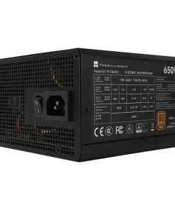 Thermalright TR-TB650S 80+ Bronze 650W Power Supply with 120mm Fan, 5 SATA Ports, and 8-Pin CPU Power Connector (STB65S24042600404)