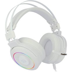 Alternative view of Redragon Lamia 2 H320W RGB Gaming Headset – White, USB, Powerful 7.1 Virtual Surround Sound, Includes Microphone and Stand, PC Compatible