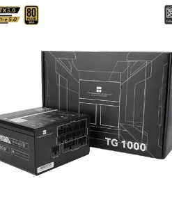 Alternative view of Thermalright 1000W Gold Modular Power Supply TR-TG1000 with ATX 3.0 Standards, PCI 5.0 Support, 12-Pin GPU Connector, 80Plus Gold Certification, and 120mm Cooling Fan for Enhanced Performance