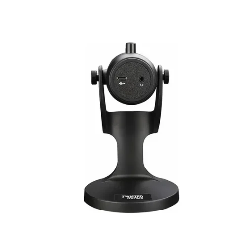 Twisted Minds W108 USB Microphone (With Stand) – Dynamic RGB Lighting, Sleek White Design, Professional Sound Quality for Streamers and Gamers - Image 2
