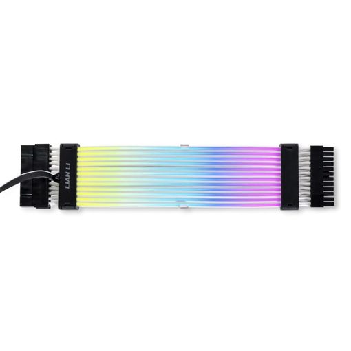 Lian Li 163 LED Extension Cable for 3x8Pin VGA, Addressable ARGB, 300mm Length, Customizable Lighting – Black - Image 2