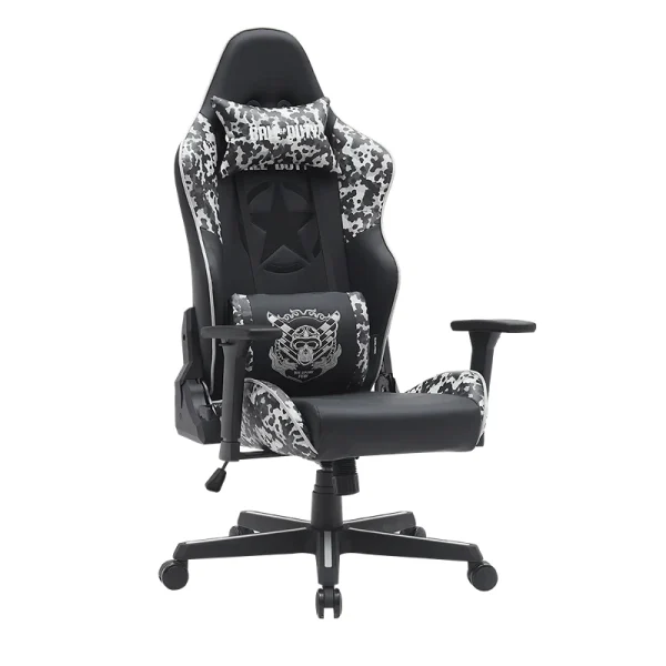 GAMEON Call of Duty (COD) Gaming Chair with 4D Adjustable Armrests & Metal Base, Grey/Black – Ergonomic Design for Ultimate Comfort – Model CODGB01 - Image 2
