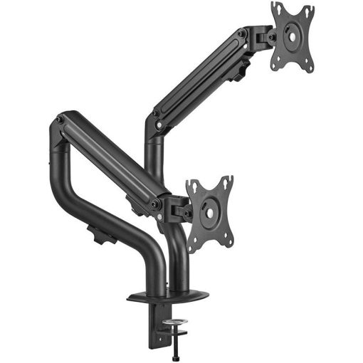 Twisted Minds TM-71-C012 Mechanical Shock Absorber Flat Screen Dual Monitor Arm – Fits 17" to 32" Screens, Supports 2 x 8KG - Image 2
