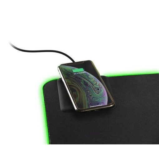 Deltaco Gaming GAM-124 XXL Gaming Mousepad – With Wireless Charger - Image 2