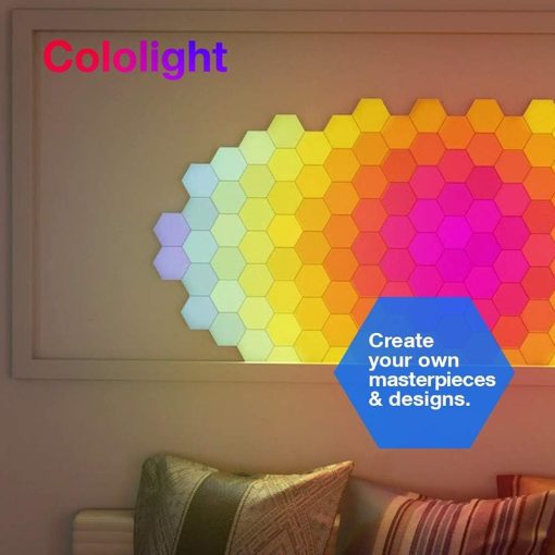 LifeSmart ColoLight – WiFi Smart LED Light Kit, 1 Single Unit (Extension), Modular Design, 16 Million Colors, Apple/Siri/Alexa/Google Assistant Compatible, Energy Efficient | CL-LS161 - Image 3