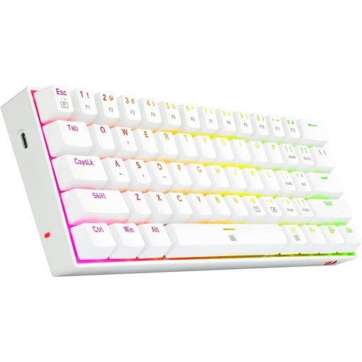 Redragon S129W 3 in 1 Gaming Keyboard, Mouse, and Headset Combo – White - Image 3