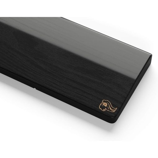 Glorious Wooden Wrist Rest - TENKEYLESS (TKL) - Onyx/Black - Ergonomic Palm Rest for Mechanical Keyboards | 14x4 inches/19mm Thick (GV-87-DARK) - Image 3