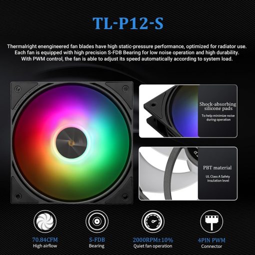 Thermalright FW360 CPU Cooler Installed in Gaming PC