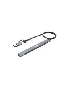 Go-Des GD-UC706 7-in-2 USB Hub – Type-C Multiplexer & Port Expander