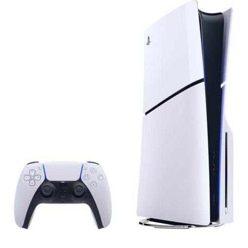 PlayStation 5 Slim Disc Edition – Sleek Compact Design, Ultra-High-Speed SSD, Immersive 4K Gaming, DualSense Controller, Backward Compatibility